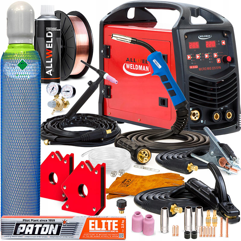 Weldman 225 MIcro MIG Synergia 220A